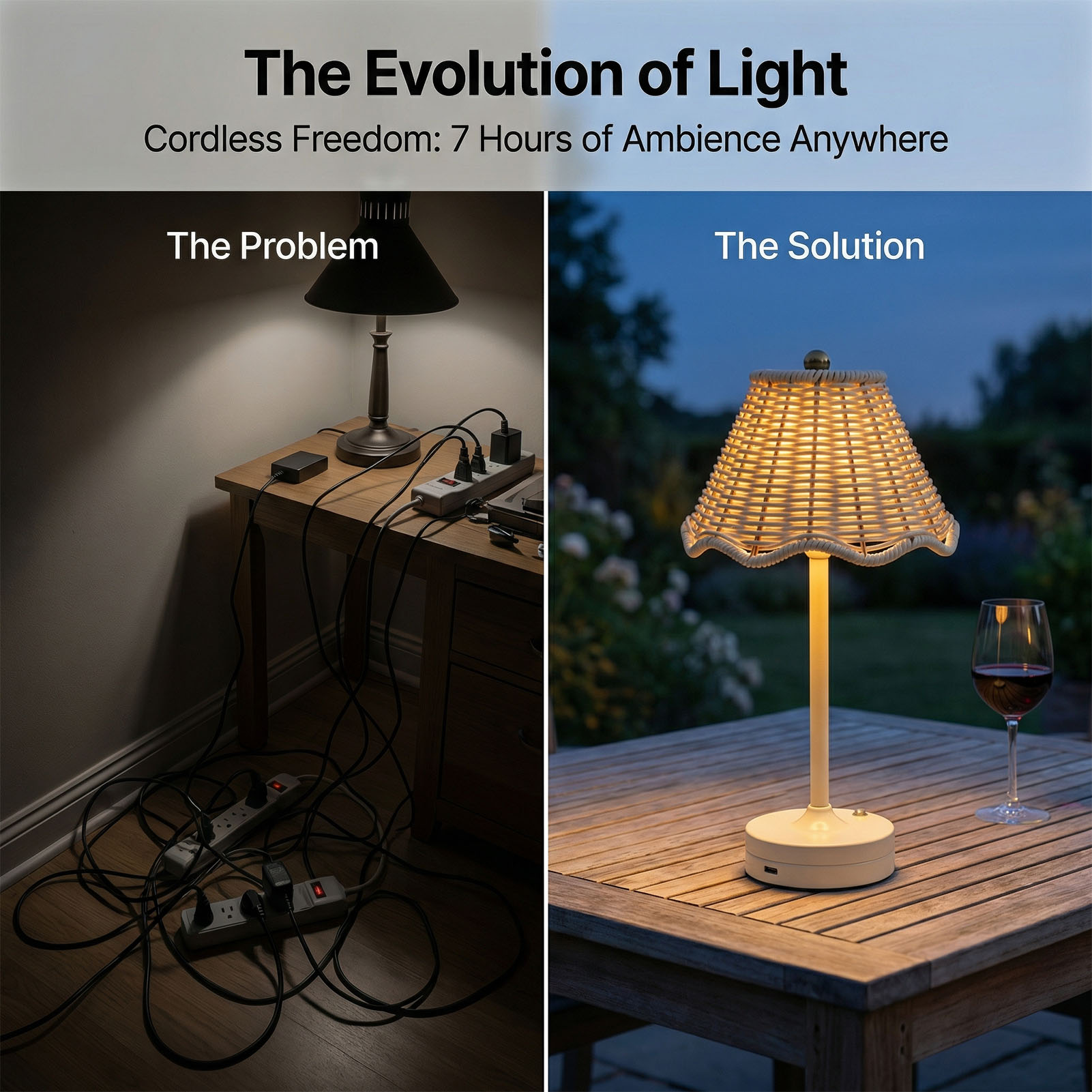 Lampa stołowa LED w stylu vint – Desk Setup Vintage recenzja i cena