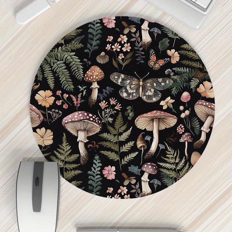 Okrągła podkładka pod myszkę z – Desk Setup With Plants recenzja i cena