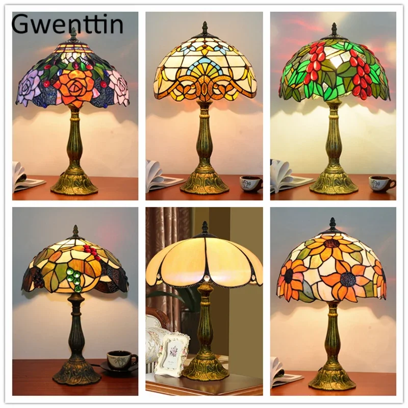 Vintage Tiffany Lampy stołowe  – Desk Setup Vintage recenzja i cena