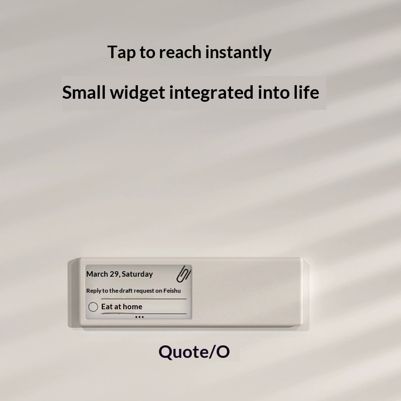 Cytat O Smart Wifi E Ink Displ – Desk Setup Quotes recenzja i cena
